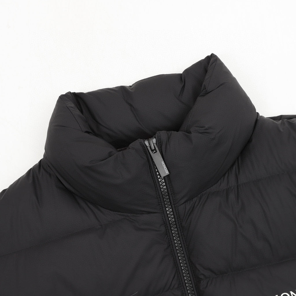 Moncler Hooded Logo Lightweight Down Jacket - view 3
