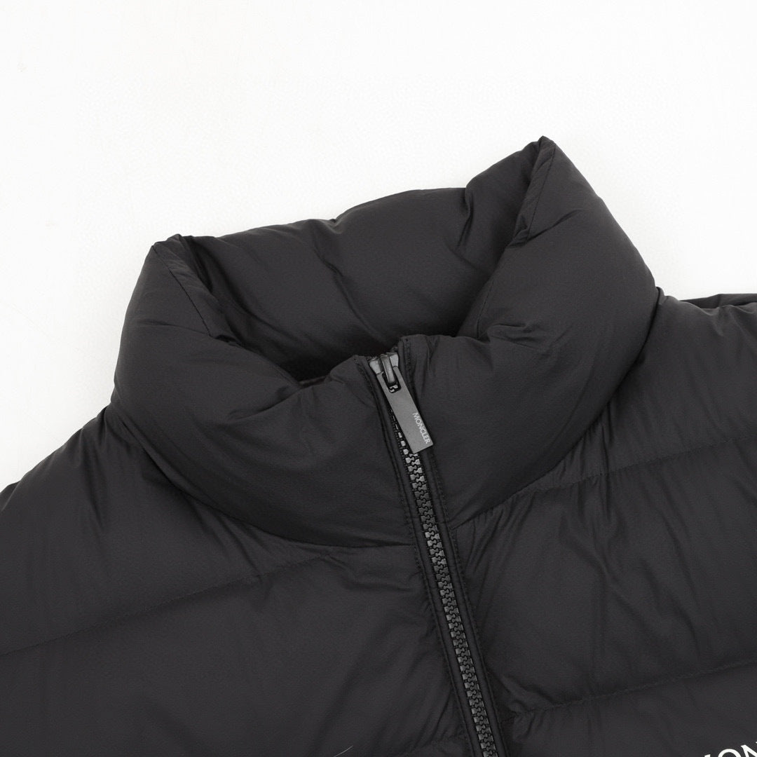 Moncler Hooded Logo Lightweight Down Jacket - view 3