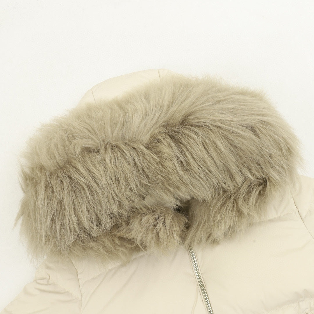 Moncler Women's Hooded Zip-Up Down Jacket - view 3