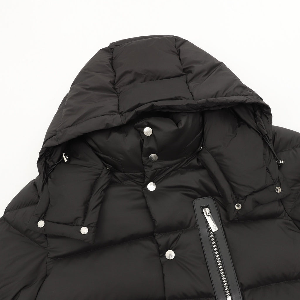 Moncler Hooded Zip-Up Graphic Down Jacket - view 3