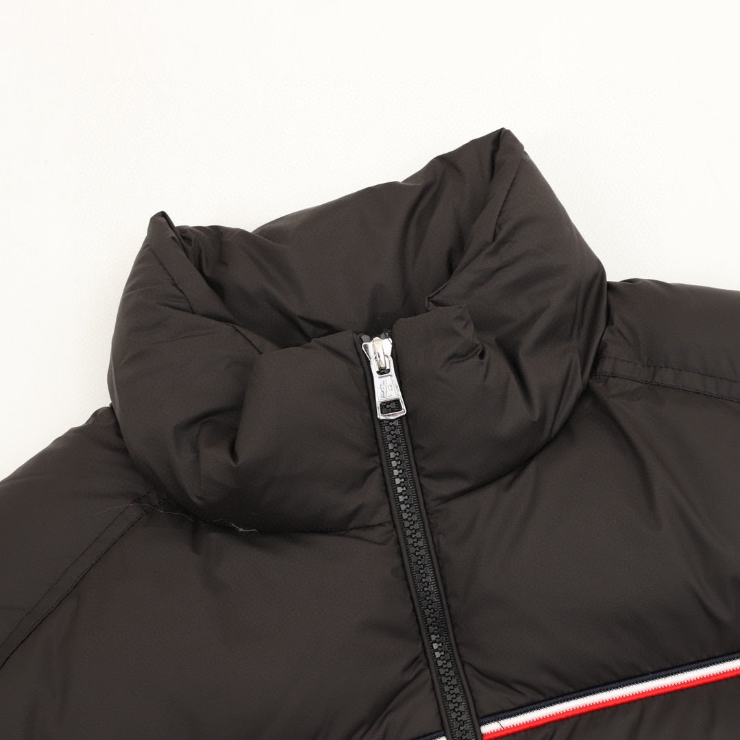 Moncler Men's Zip-Up Embroidered Down Jacket - view 3