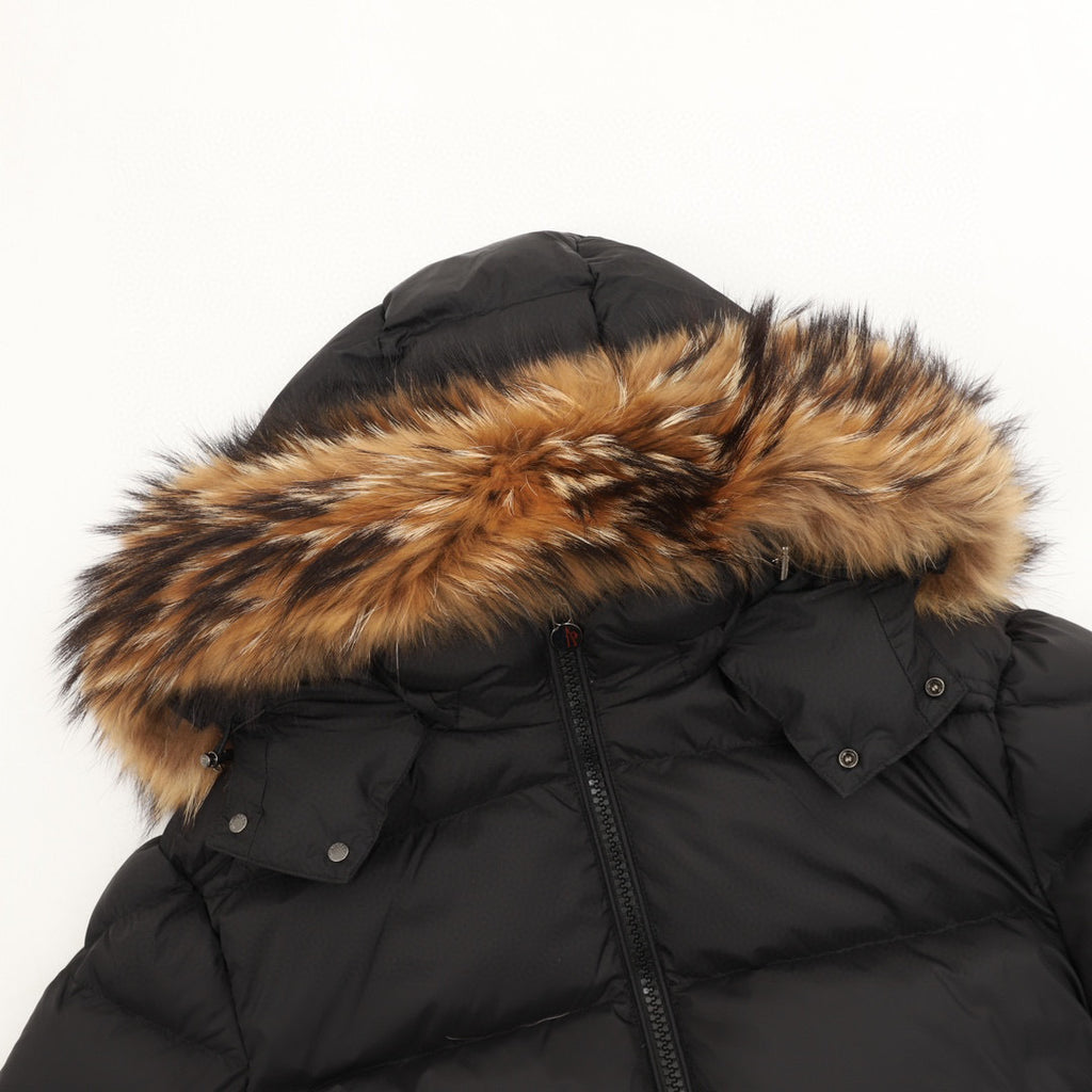Moncler Men's Hooded Zip-Up Down Jacket - view 3
