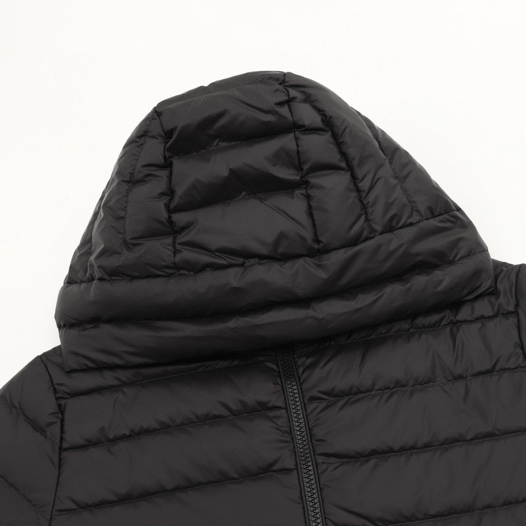 Moncler Women's Hooded Zip-Up Down Jacket - view 3
