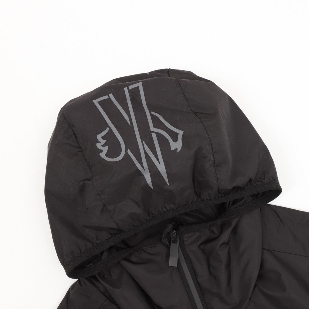 Moncler Hooded Graphic Logo Vest - view 3