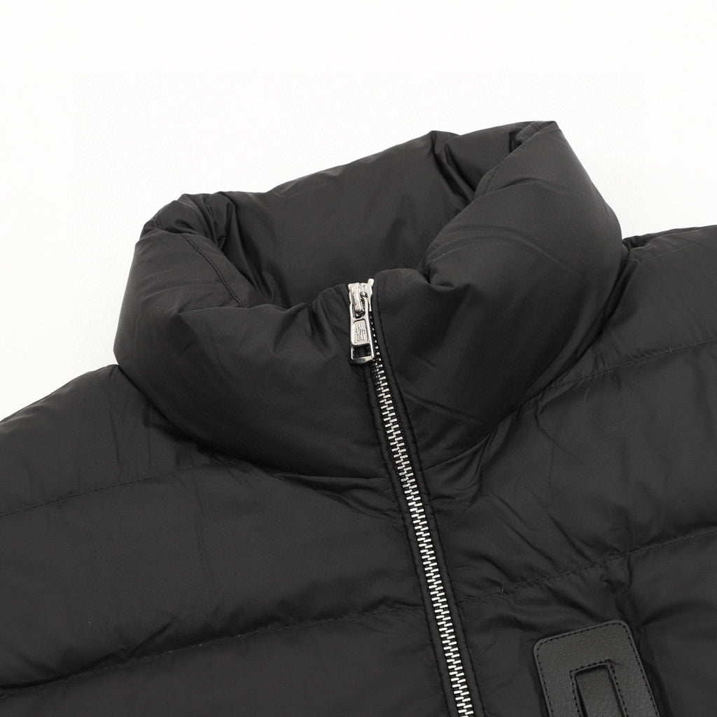 Moncler Zip-Up Lightweight Down Jacket - Black - view 3