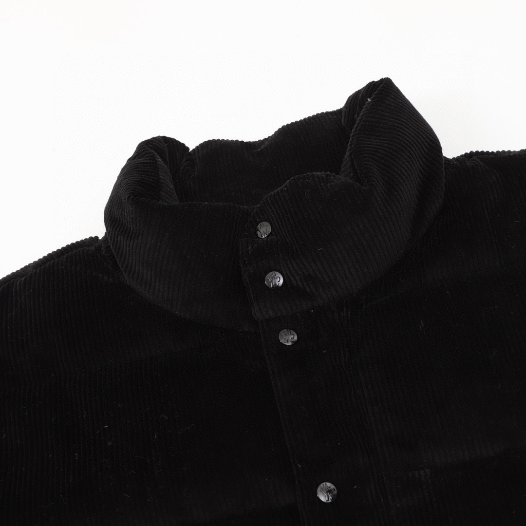 Moncler Zip-Up Embroidered Down Jacket - view 3