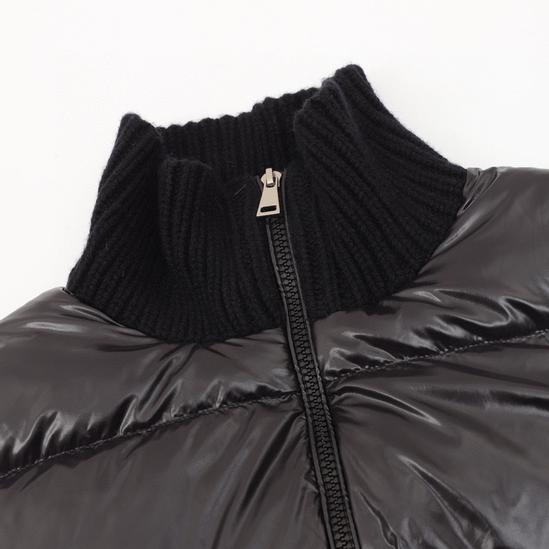 Moncler Embroidered Logo Down Jacket - view 3