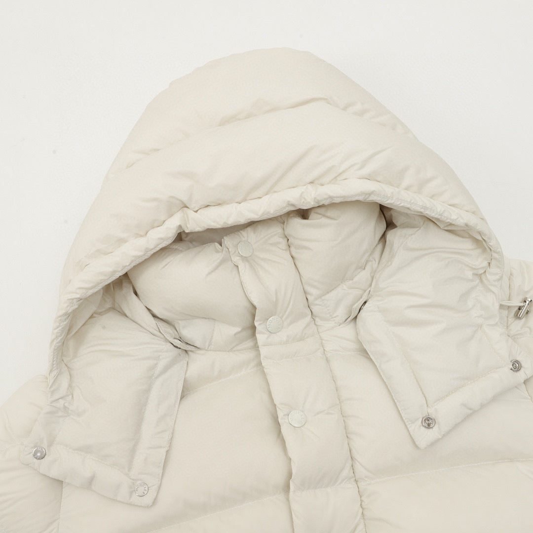 Moncler Maya Zip-Up Down Jacket - view 3