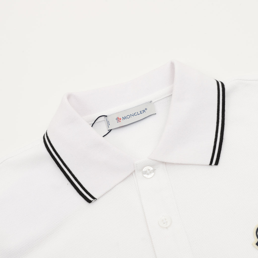 Moncler Logo Lightweight Polo Shirt - view 3