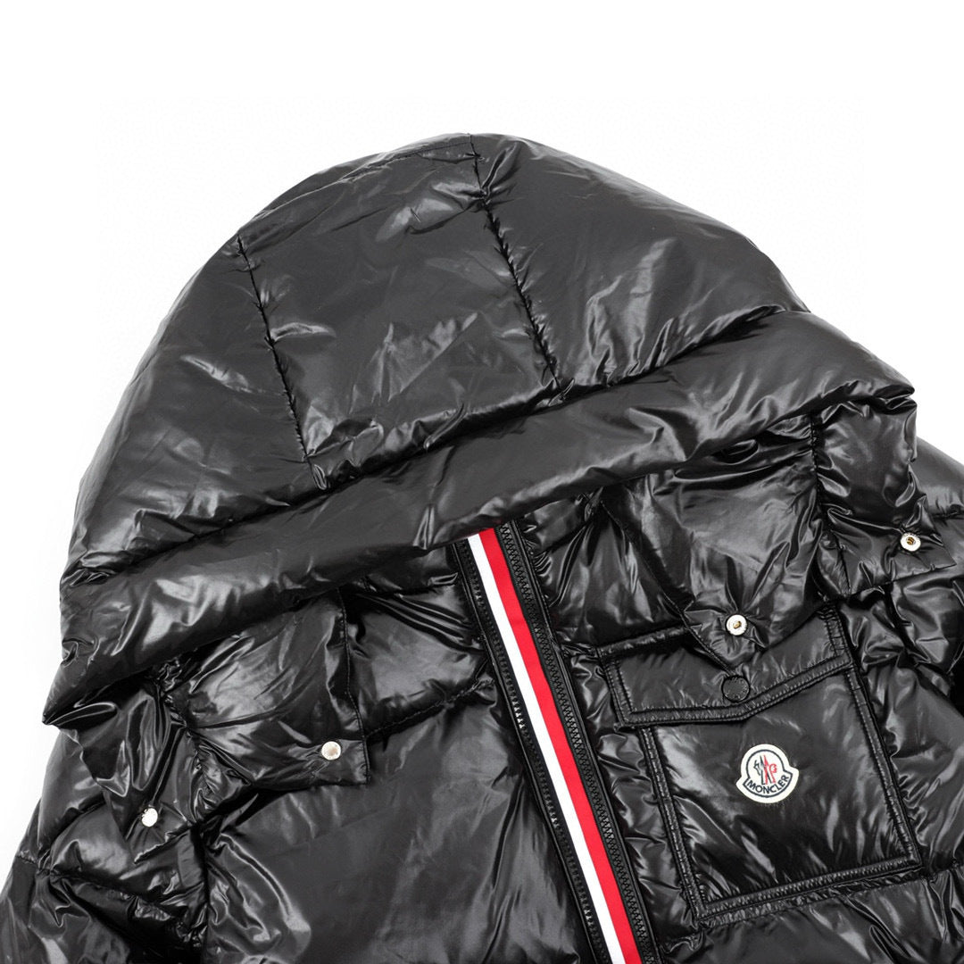 Moncler Hooded Zip-Up Down Jacket - view 3
