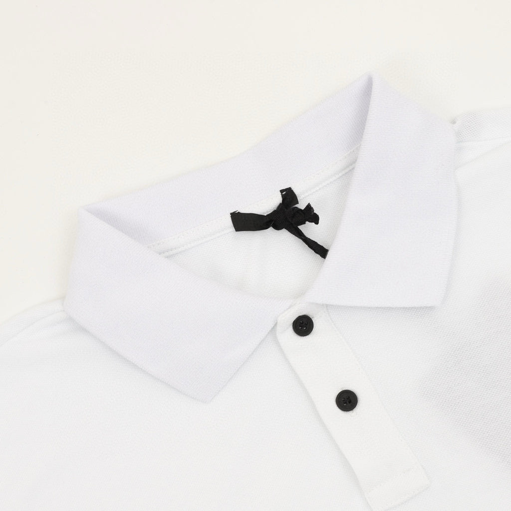 Moncler Embroidered Polo Shirt - Black - view 3