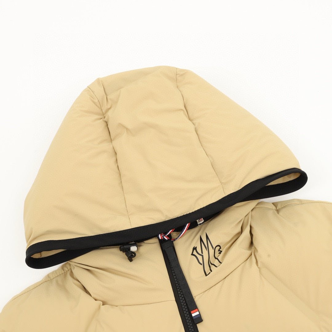 Moncler Hooded Logo Down Jacket - view 3