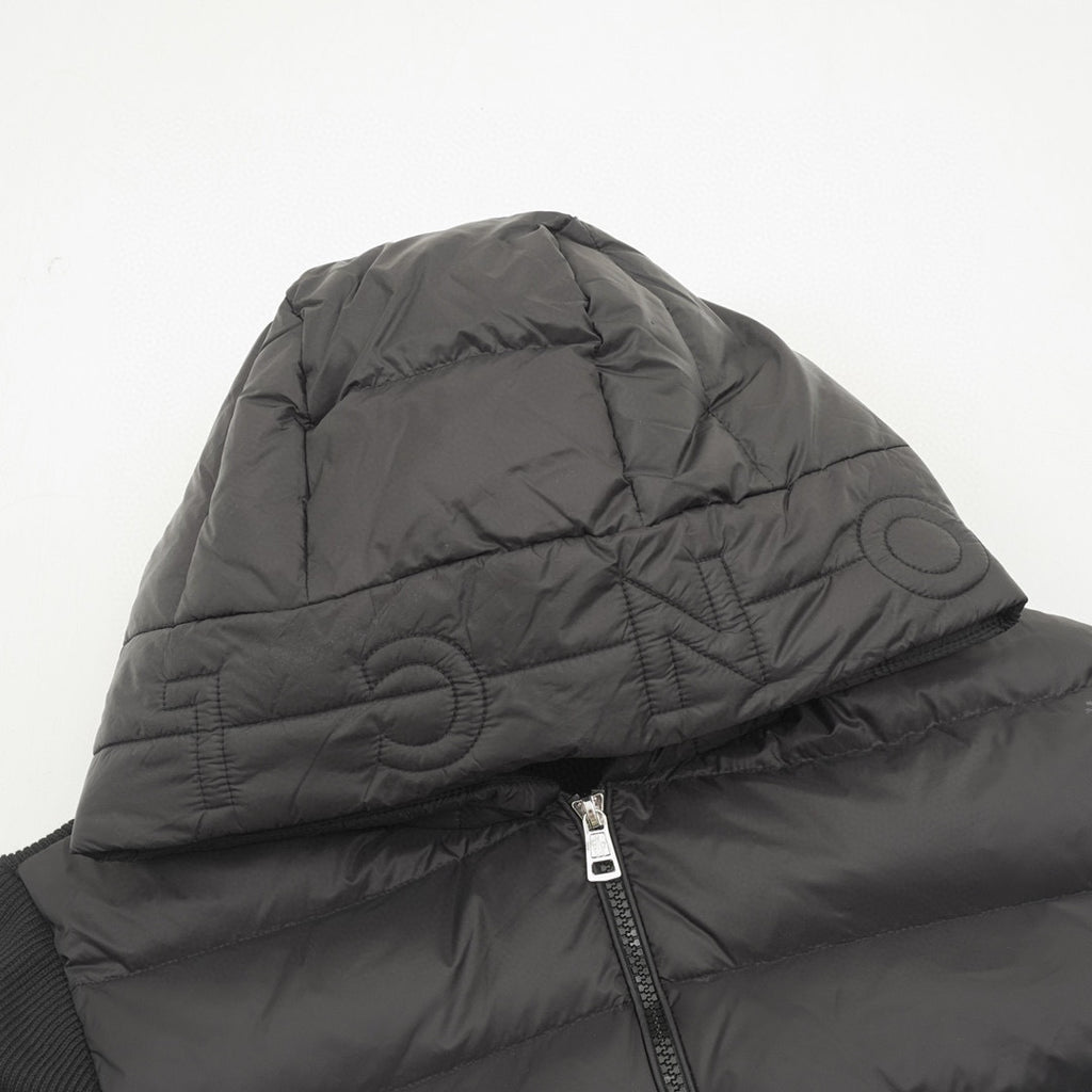 Moncler Hooded Zip-Up Lightweight Down Jacket - view 3