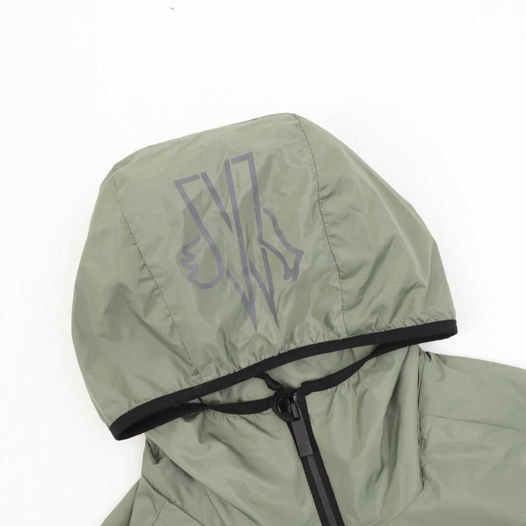 Moncler Hooded Graphic Logo Vest - view 3