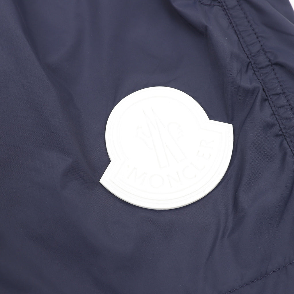 Moncler Logo Lightweight Short - White - view 4