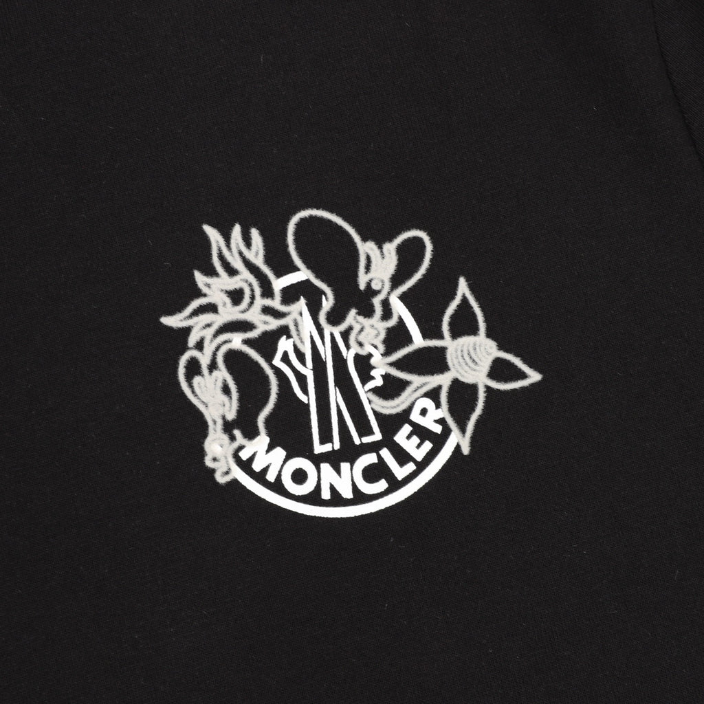 Moncler Embroidered T-Shirt - view 4