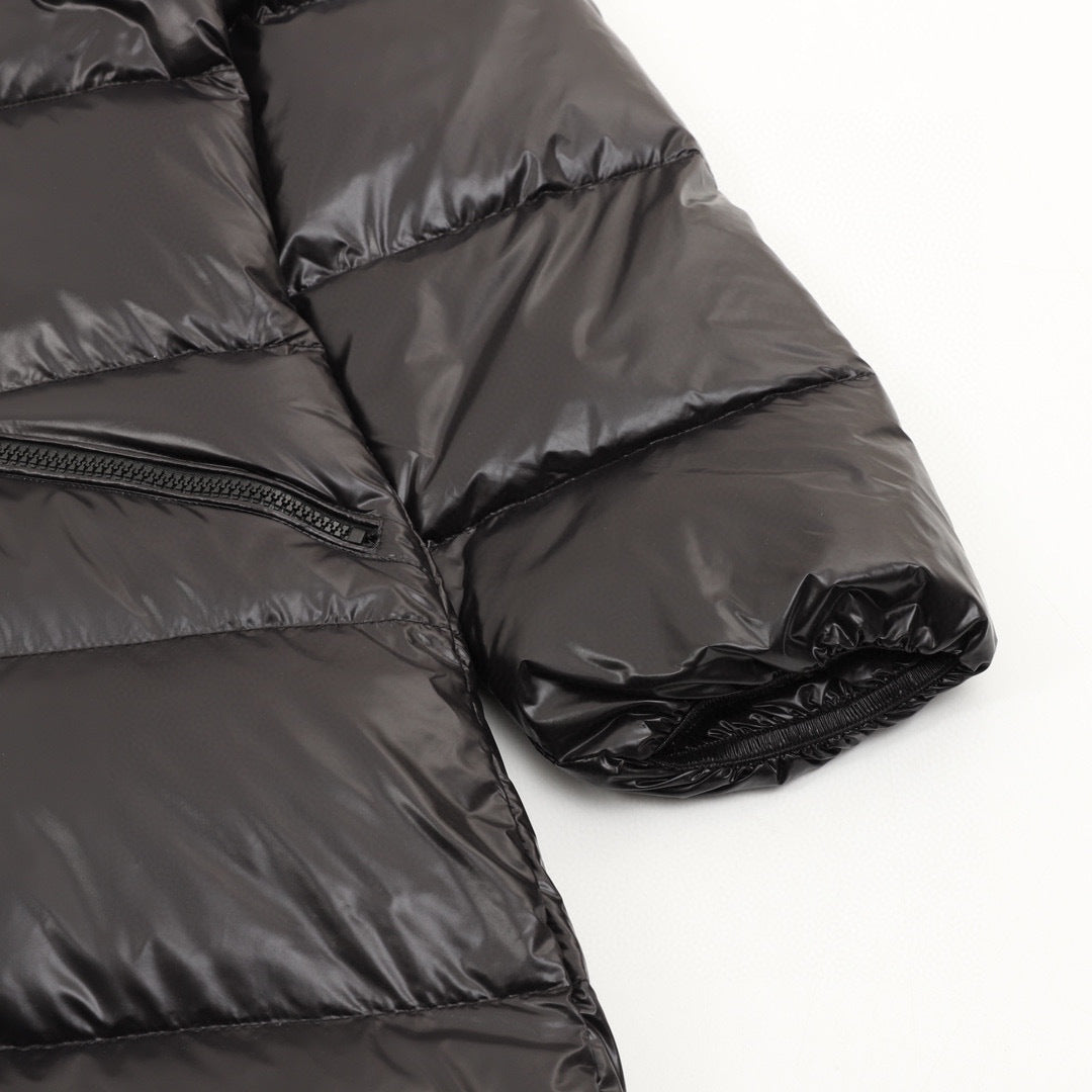 Moncler Women's Hooded Zip-Up Down Jacket - view 4