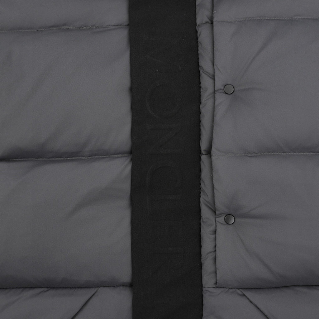 Moncler Hooded Zip-Up Logo Down Jacket - view 4