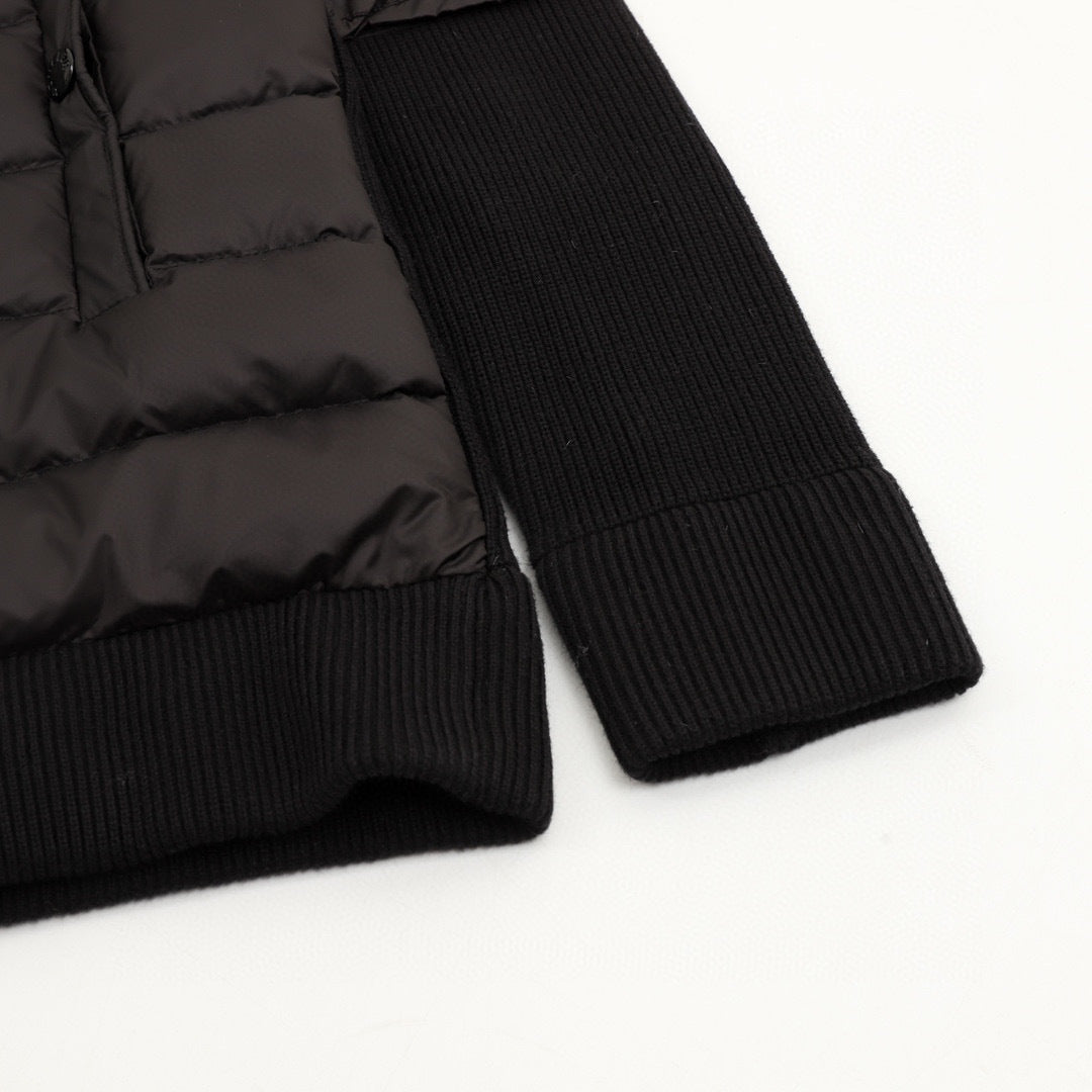 Moncler Hooded Zip-Up Lightweight Down Jacket - view 4