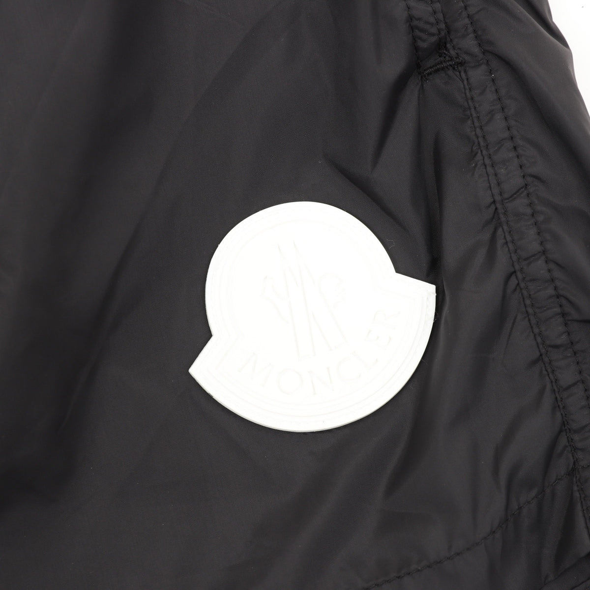 Moncler Logo Lightweight Short - White - view 4
