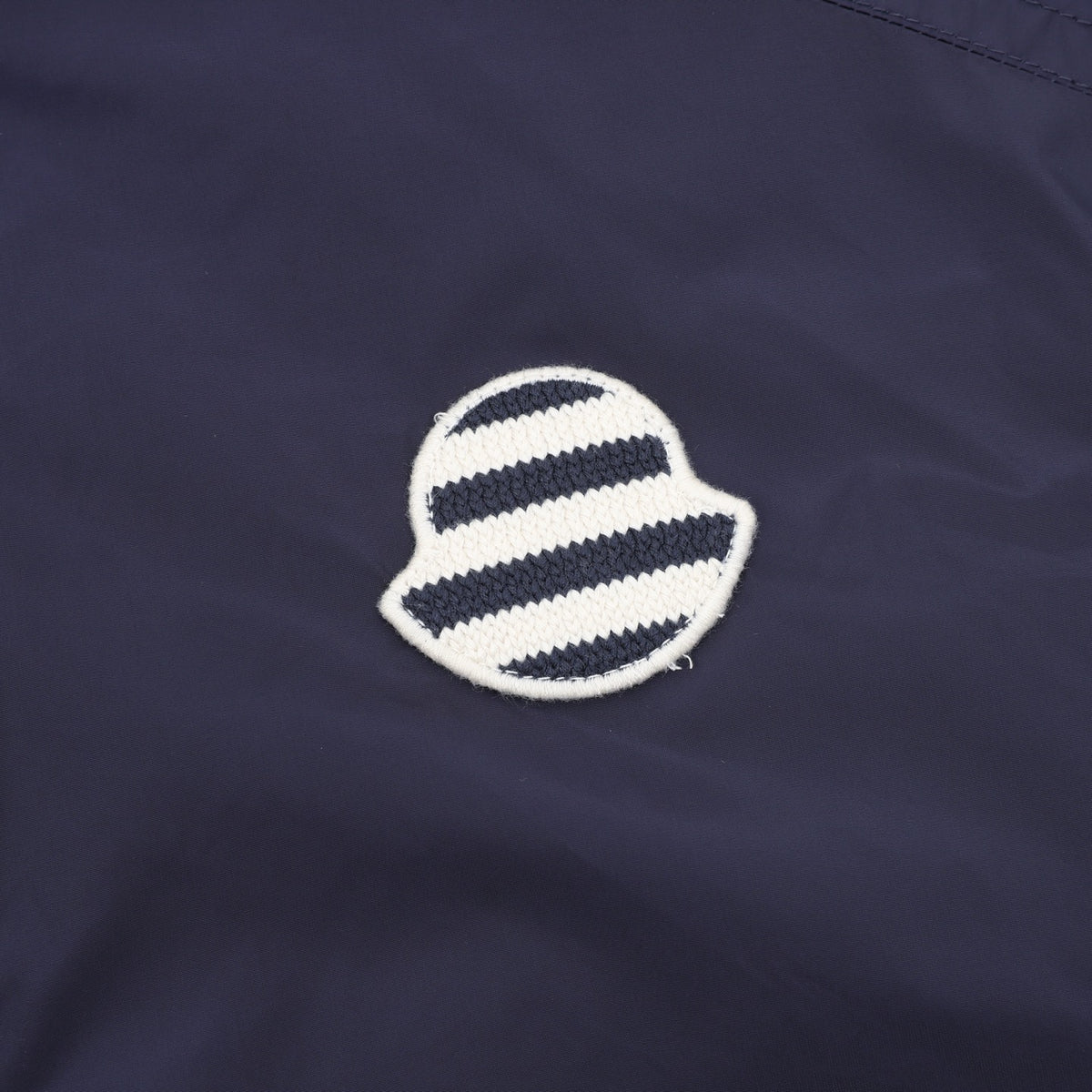 Moncler Men's Hooded Embroidered Lightweight Jacket - Navy - view 4