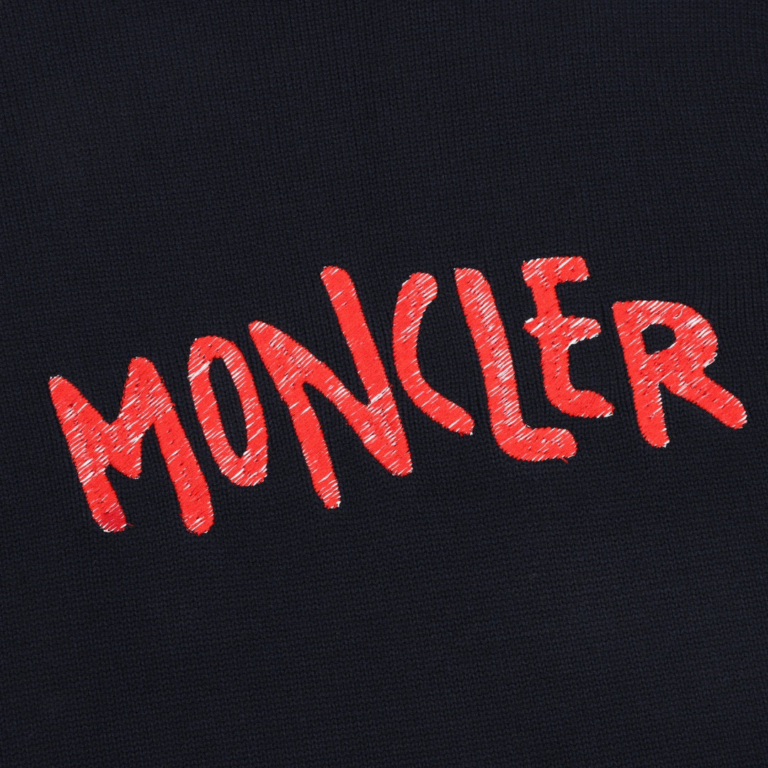 Moncler Embroidered Sweater - view 4