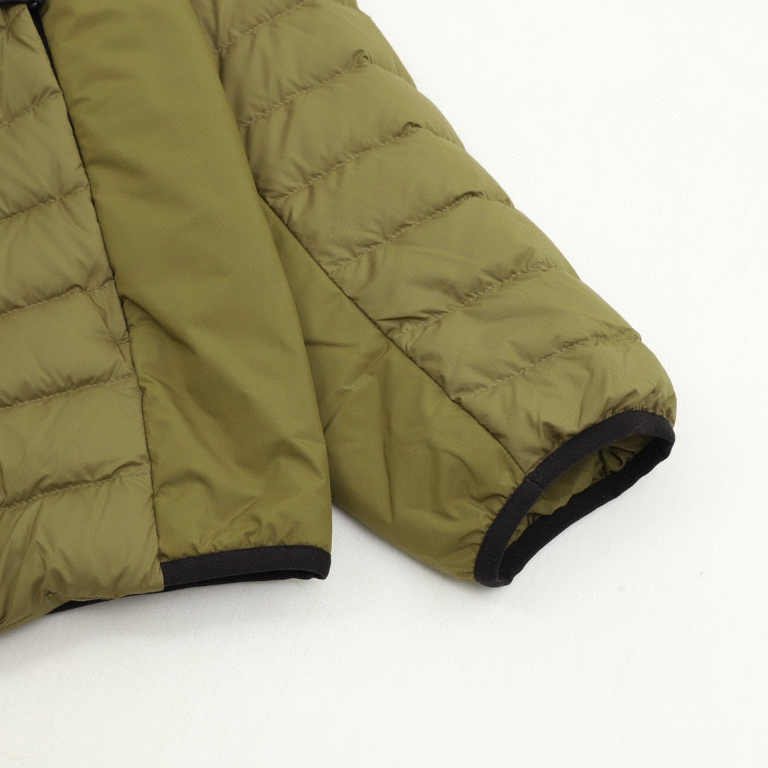 Moncler Hooded Lightweight Down Jacket - Black - view 4