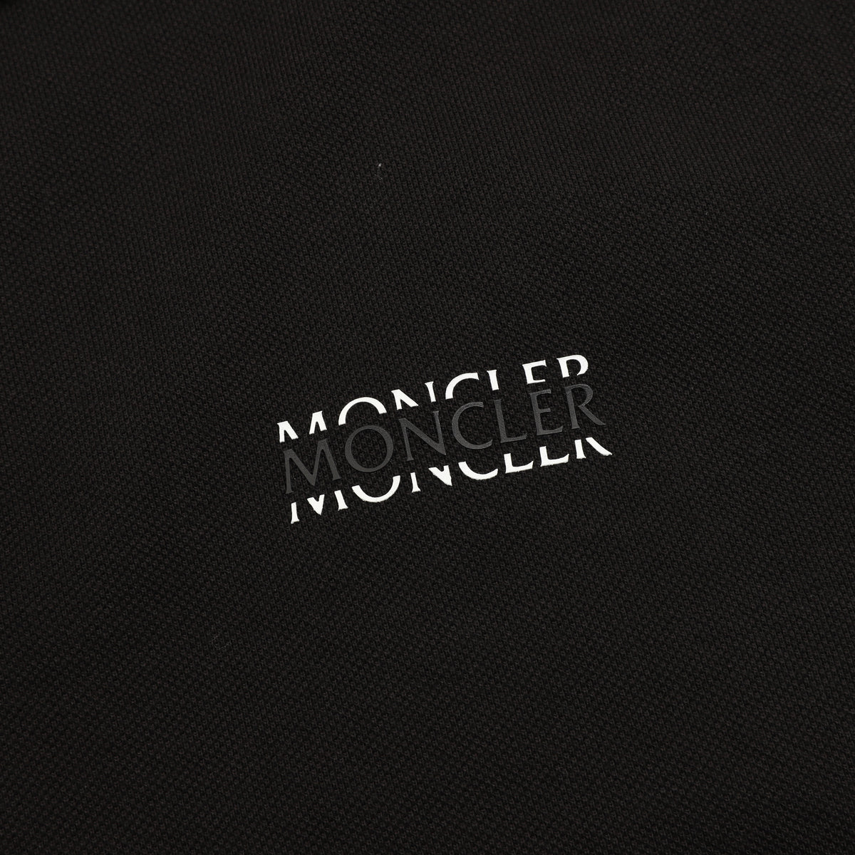 Moncler Graphic Polo Shirt - Black - view 4