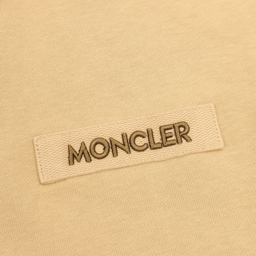 Moncler Hooded Zip-Up Embroidered Sweater - view 4