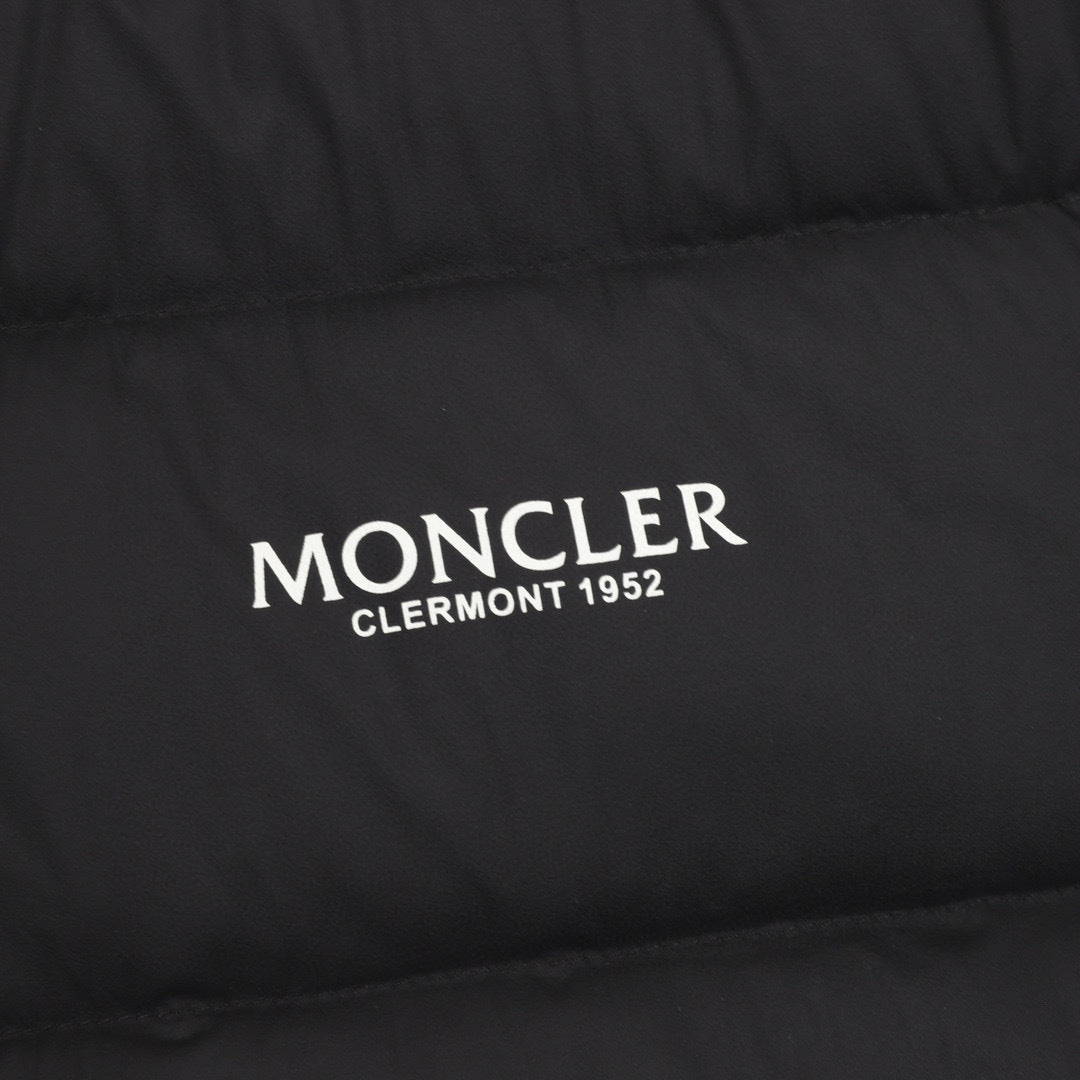 Moncler Hooded Logo Lightweight Down Jacket - view 4