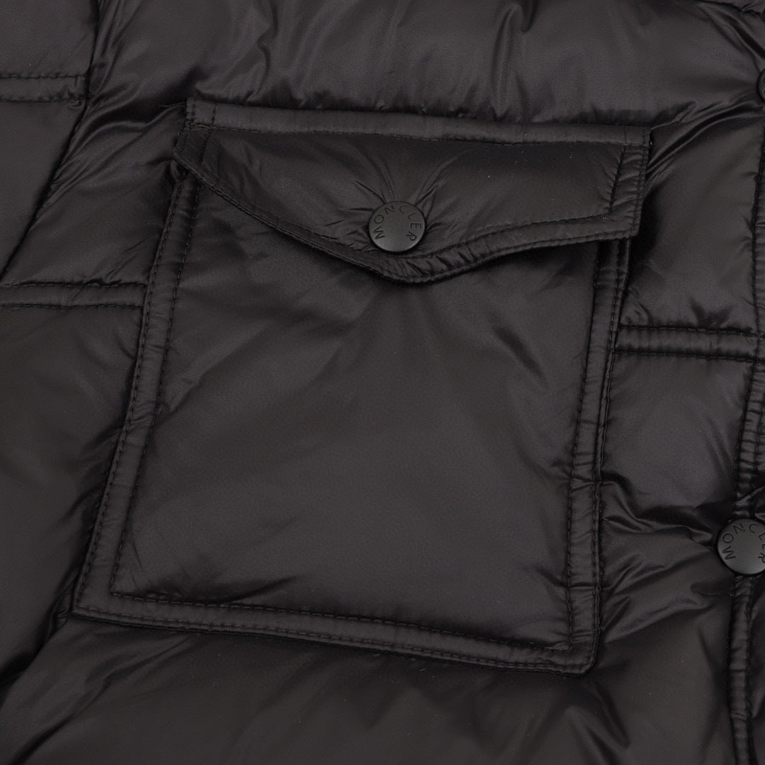 Moncler Women's Hooded Zip-Up Down Jacket - view 4