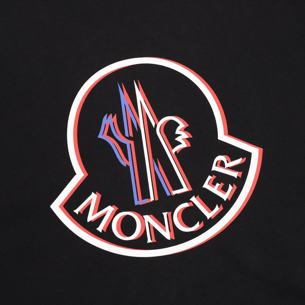 Moncler Graphic Logo Lightweight T-Shirt - view 4