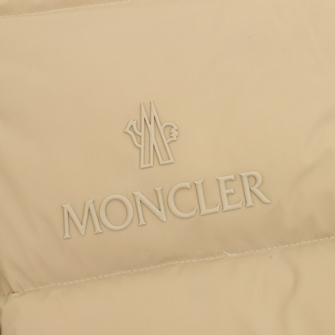 Moncler Hooded Logo Lightweight Down Jacket - view 4
