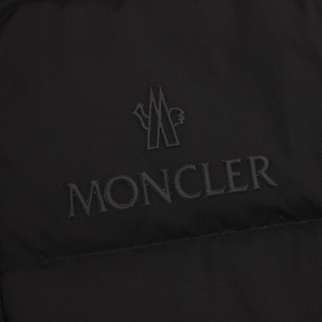 Moncler Hooded Logo Lightweight Down Jacket - view 4
