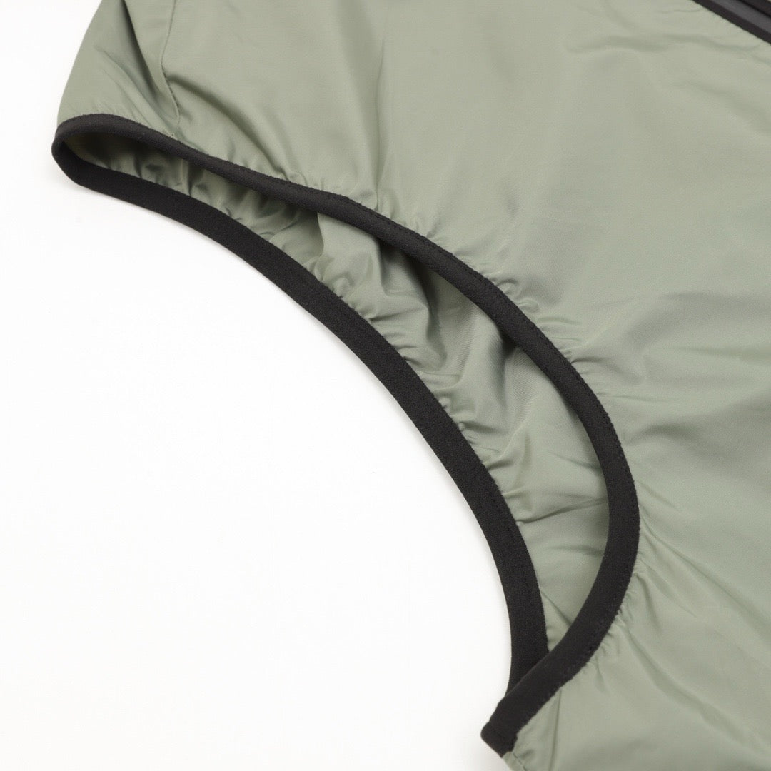 Moncler Hooded Graphic Logo Vest - view 4