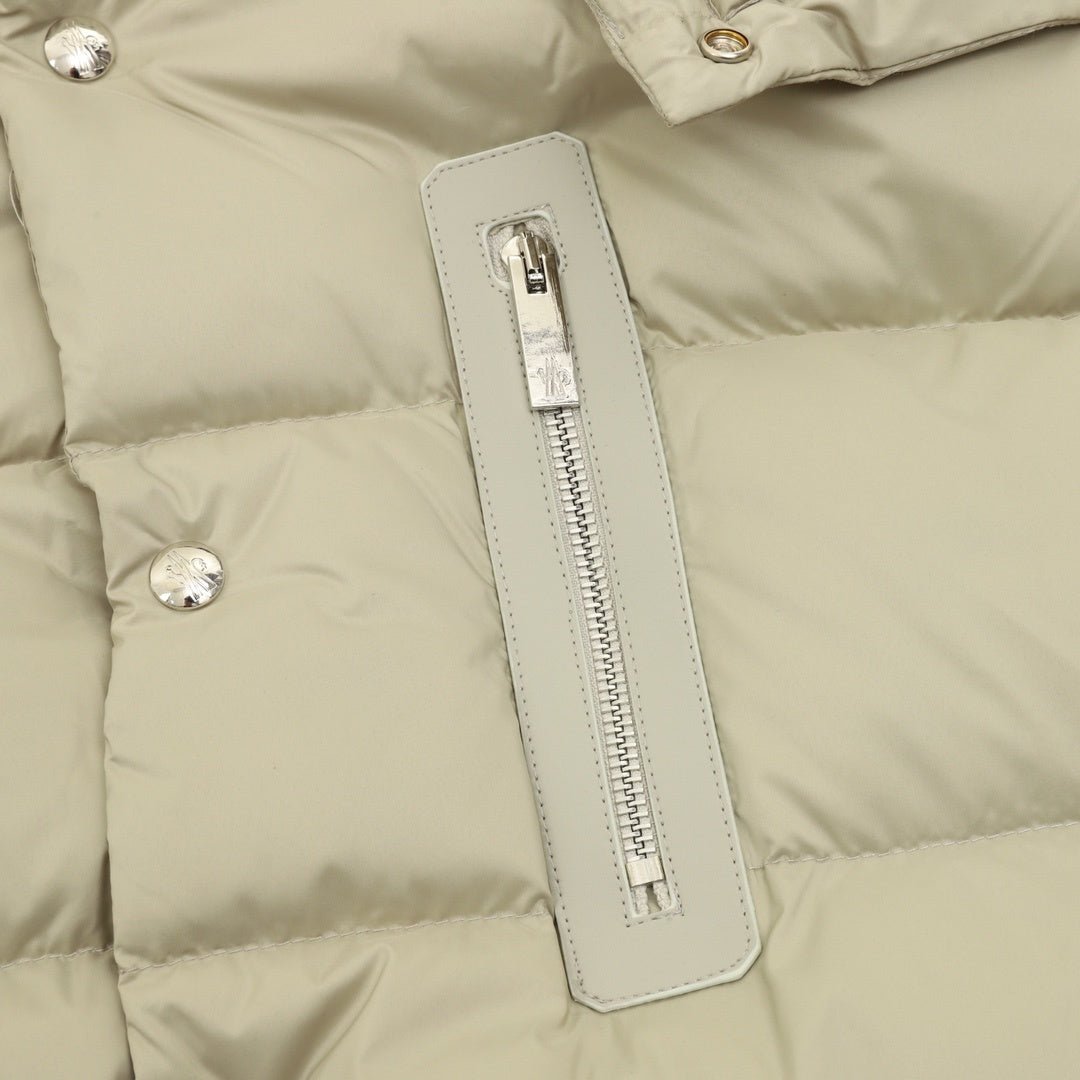Moncler Hooded Zip-Up Graphic Down Jacket - view 4