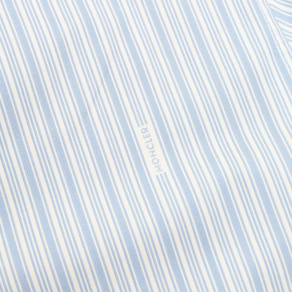 Moncler Zip-Up Graphic Logo Shirt - view 4