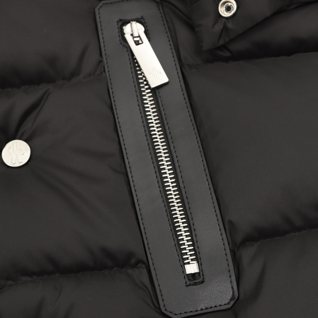 Moncler Hooded Zip-Up Graphic Down Jacket - view 4
