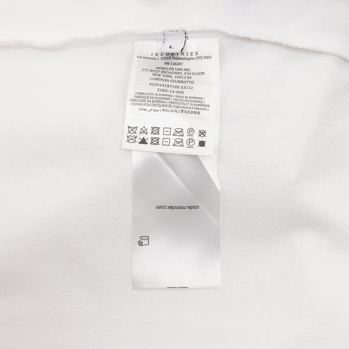 Moncler Logo Lightweight Polo Shirt - view 5