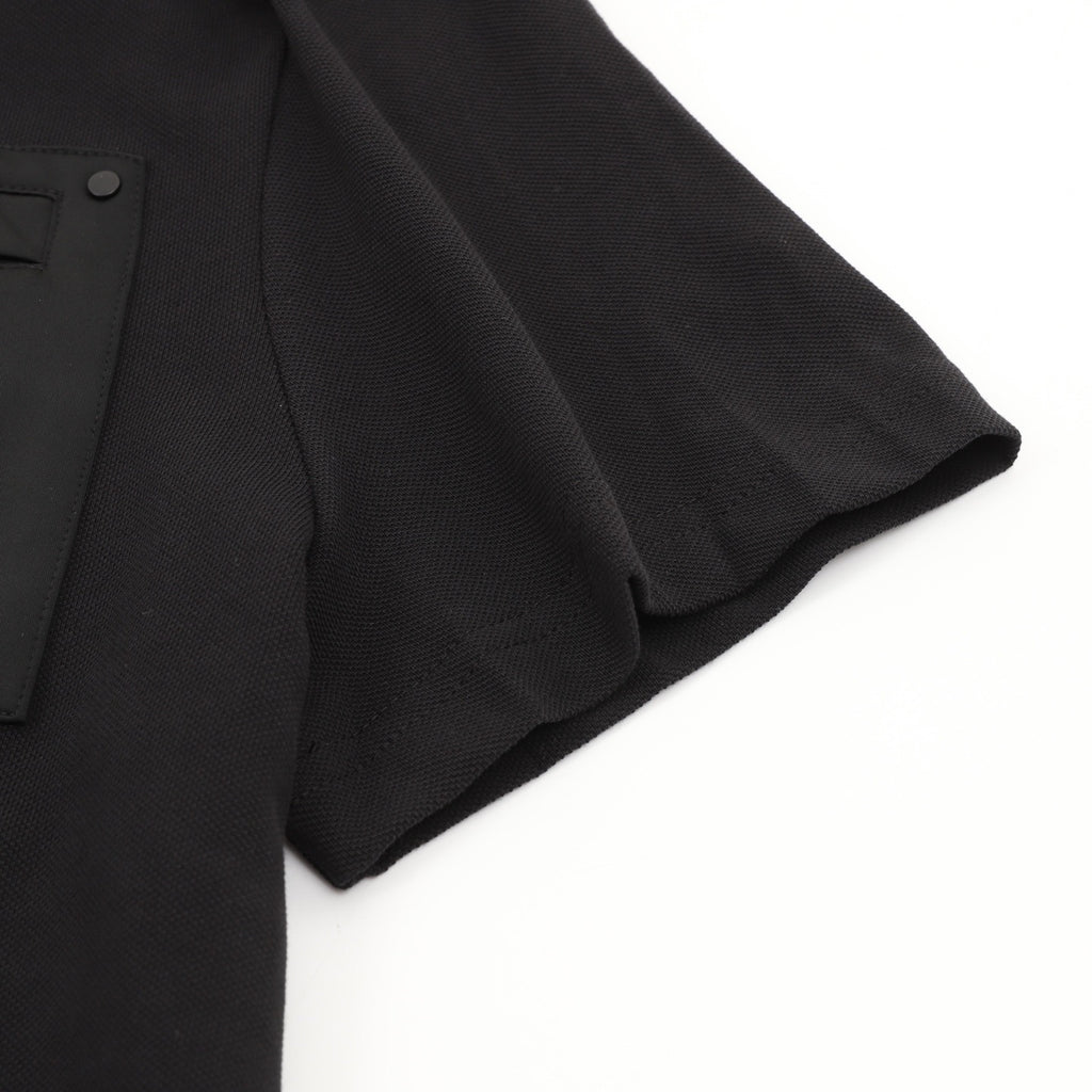 Moncler Zip-Up Logo Polo Shirt - view 5