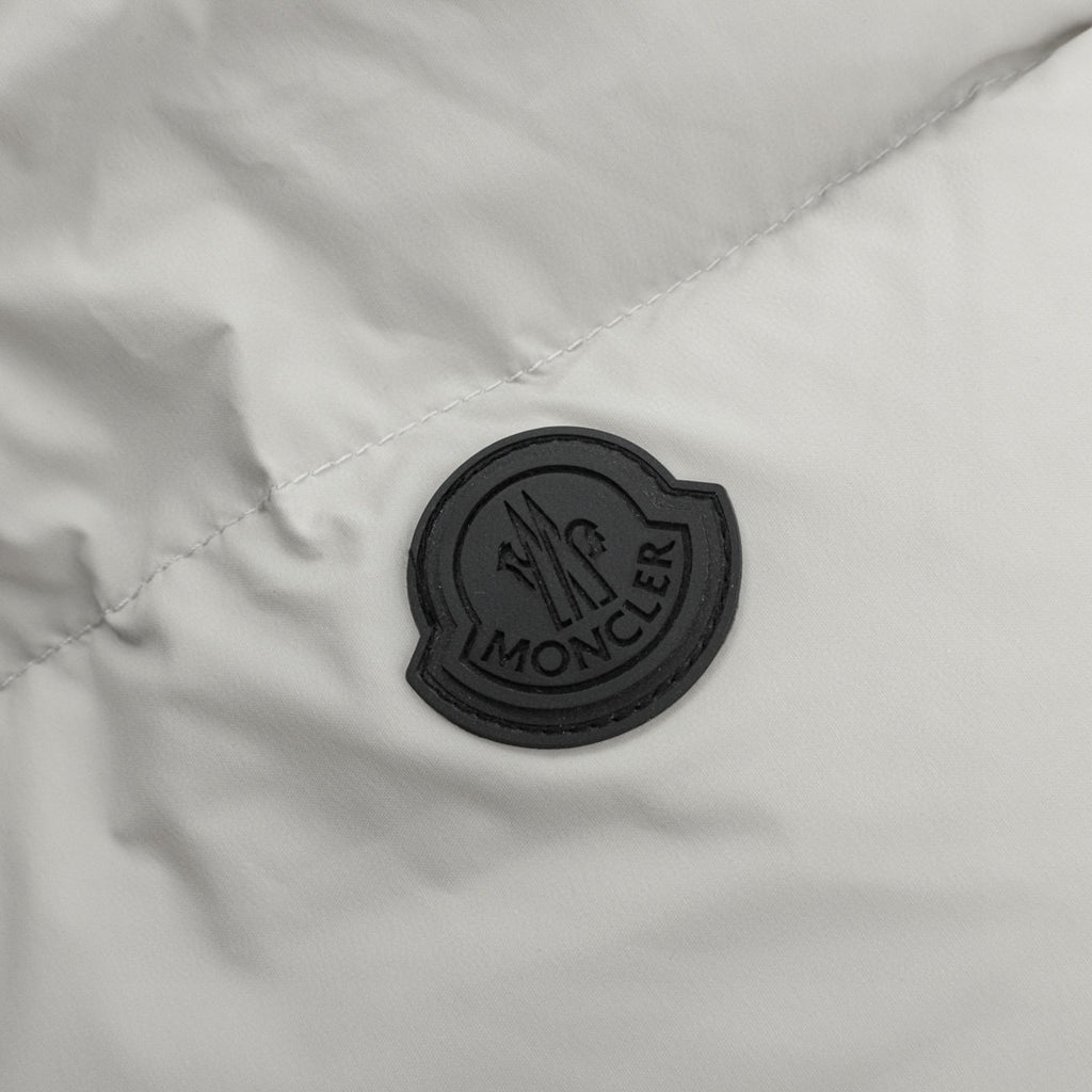Moncler Hooded Zip-Up Logo Down Jacket - view 5