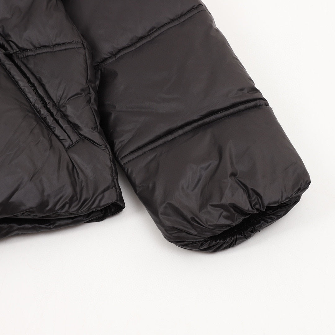 Moncler Women's Hooded Zip-Up Down Jacket - view 5