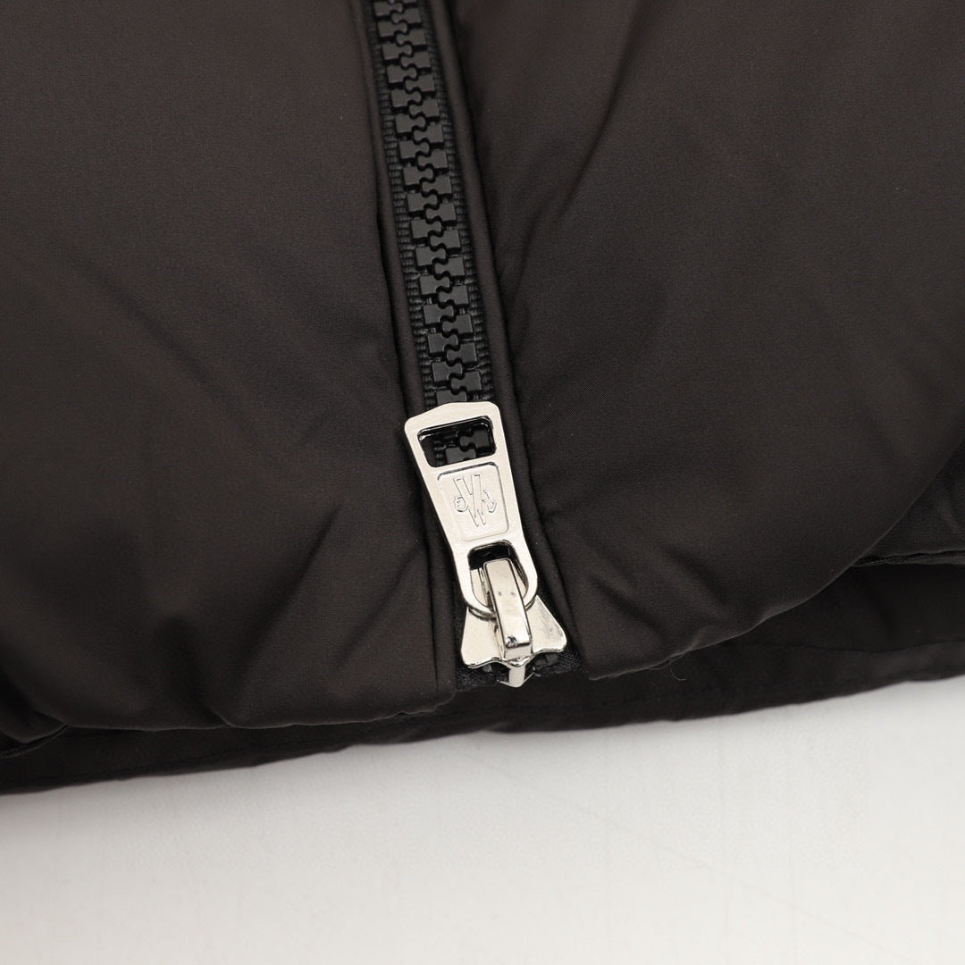 Moncler Men's Zip-Up Embroidered Down Jacket - view 5
