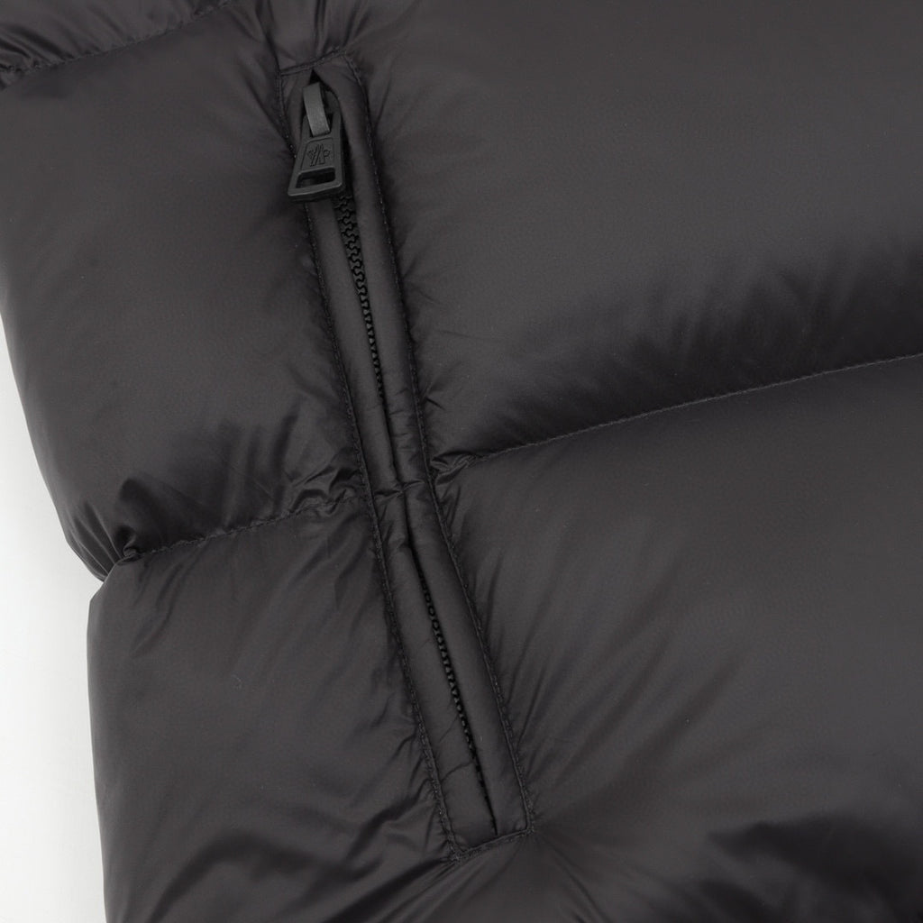 Moncler Hooded Embroidered Down Jacket - view 5