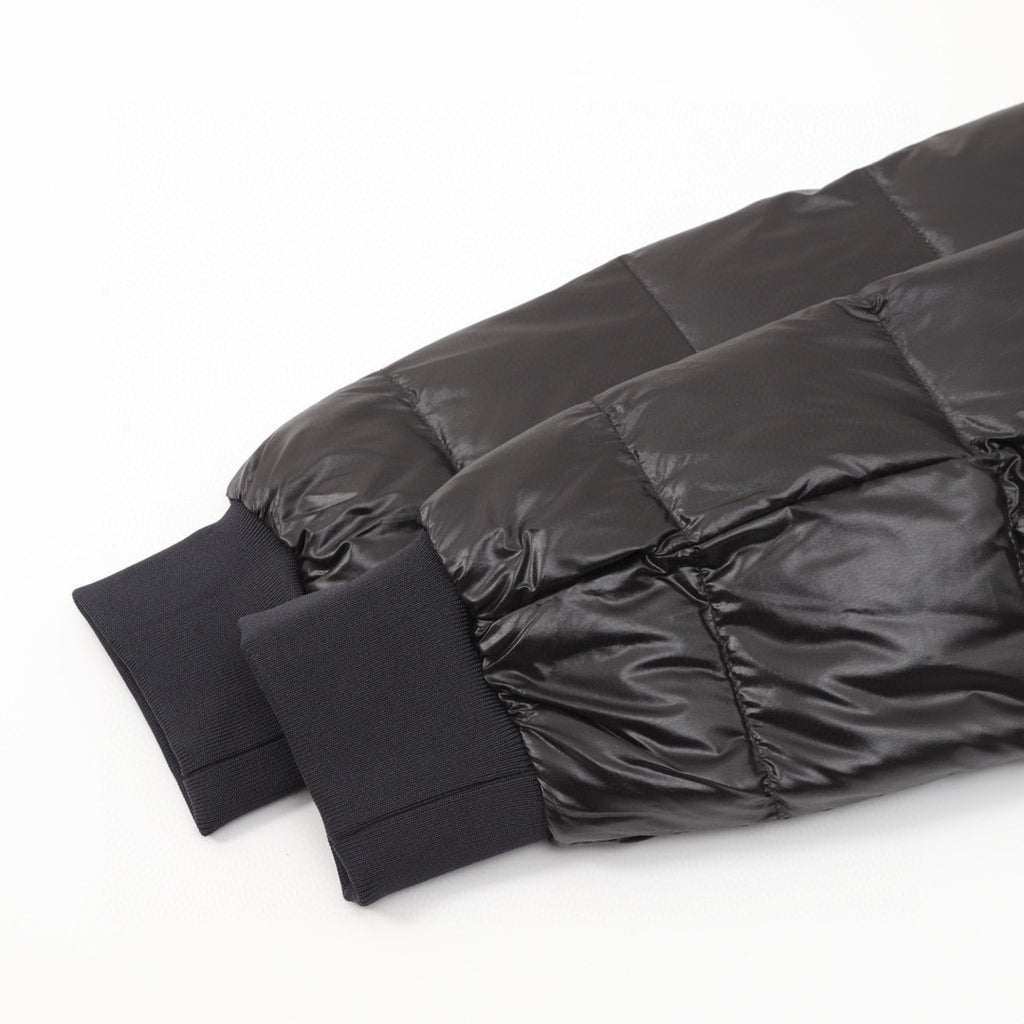 Moncler Hooded Embroidered Logo Down Jacket - view 5