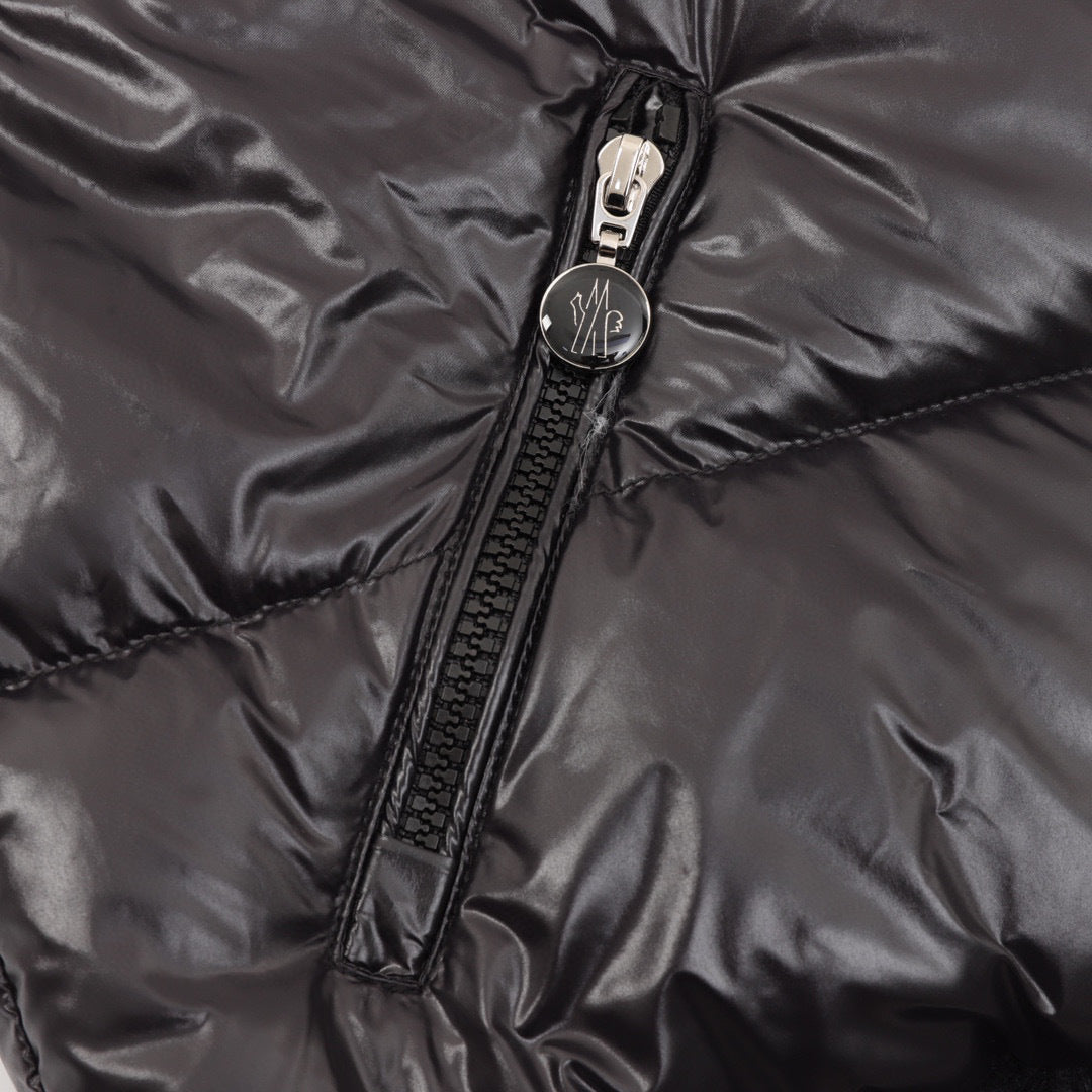 Moncler Embroidered Logo Down Jacket - view 5