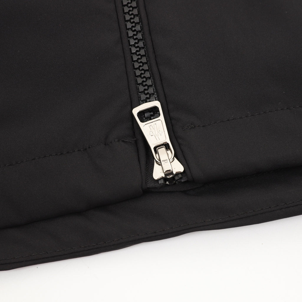 Moncler Hooded Zip-Up Lightweight Jacket - Black - view 5