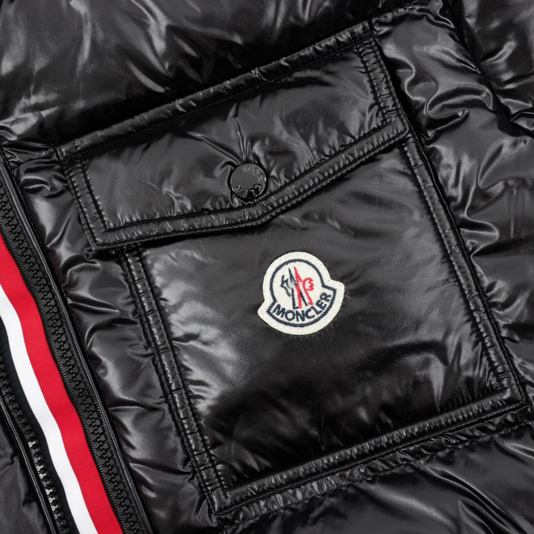 Moncler Hooded Zip-Up Down Jacket - view 5