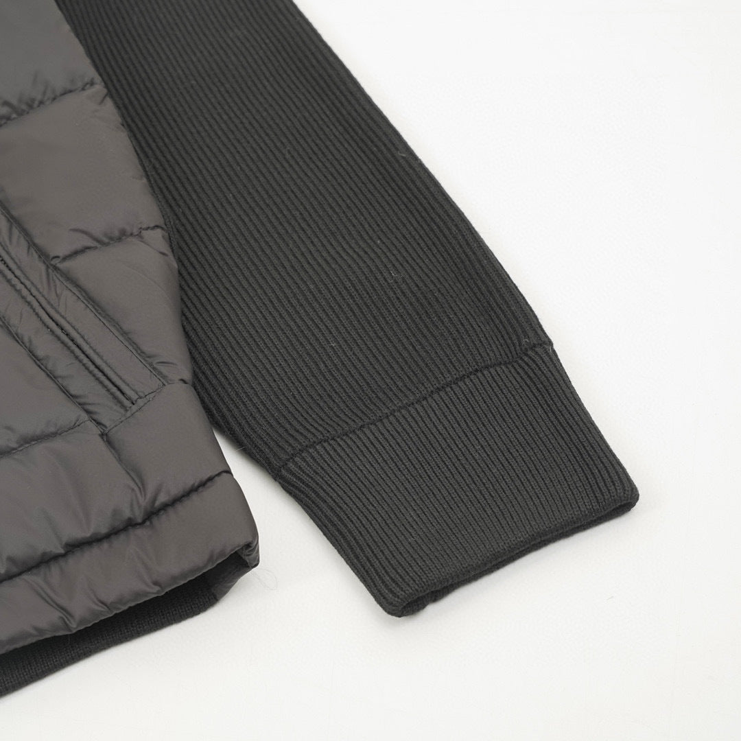 Moncler Hooded Zip-Up Lightweight Down Jacket - view 5