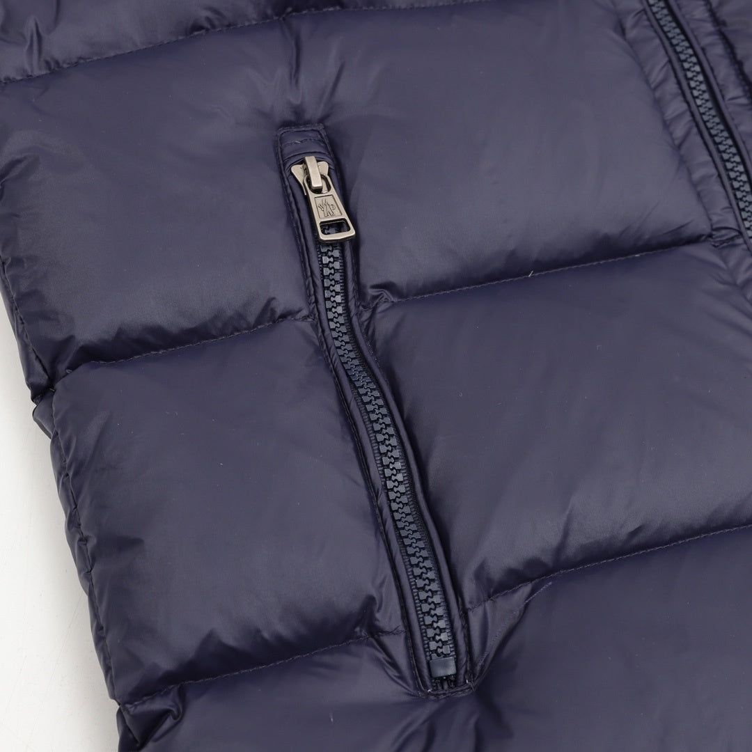 Moncler maya Hooded Zip-Up Logo Vest - view 5